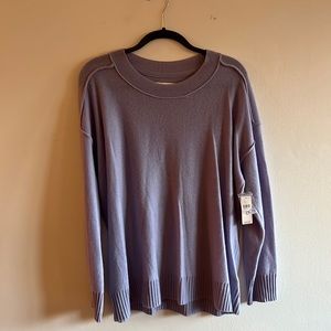 Light Purple Cashmere Anthropologie Sweater XL